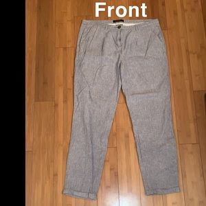 Reitman’s  Blue & White Stripped Pants